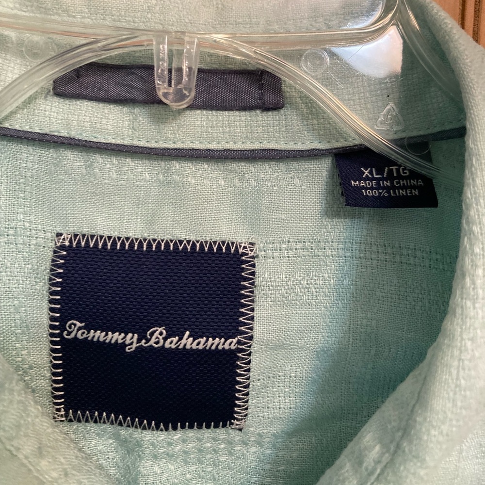 Tommy Bahama Linen Short Sleeve Button Down Shirt size XL - Picture 5 of 10